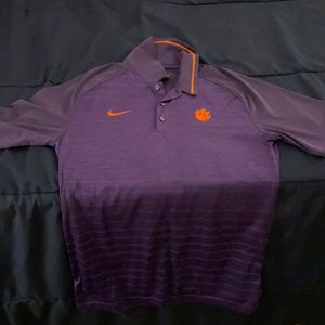 Clemson Nike Golf Polo. Size Small.
